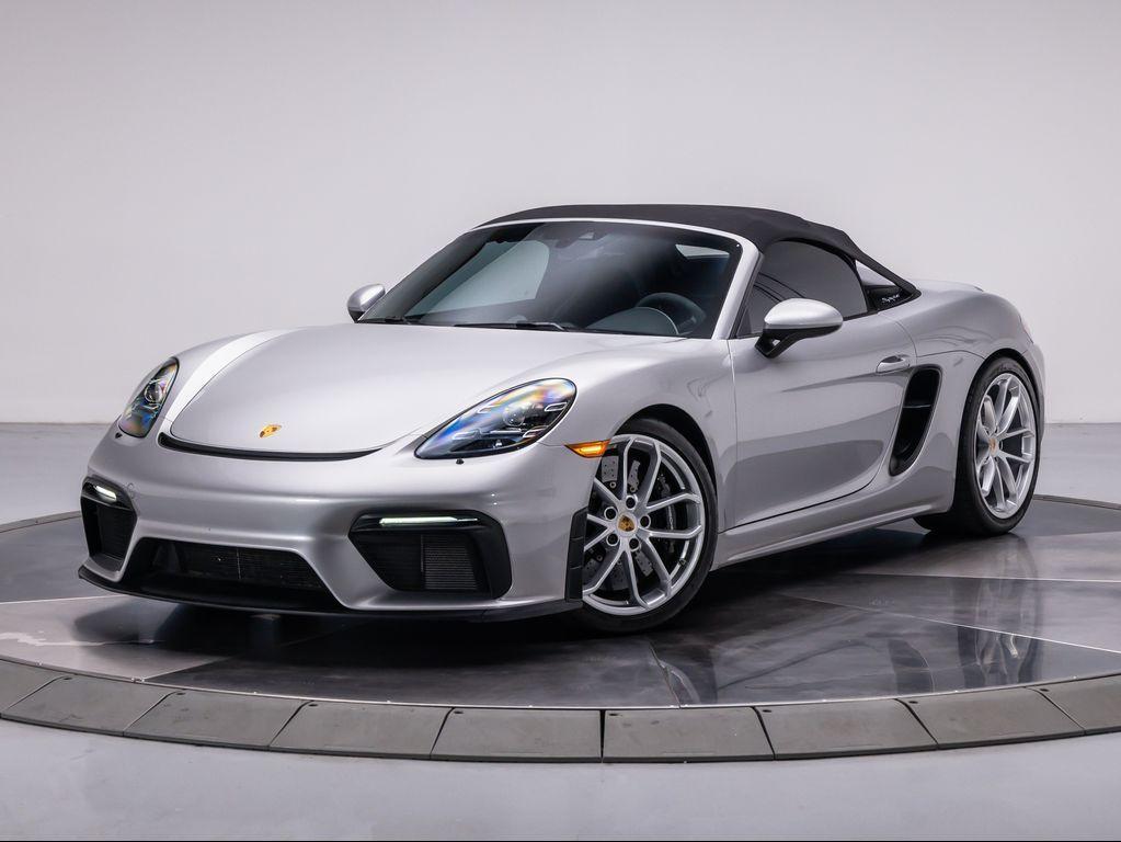 used 2020 Porsche 718 Spyder car, priced at $128,810