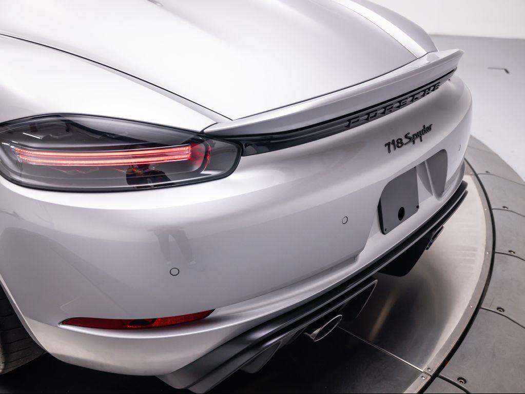 used 2020 Porsche 718 Spyder car, priced at $128,810