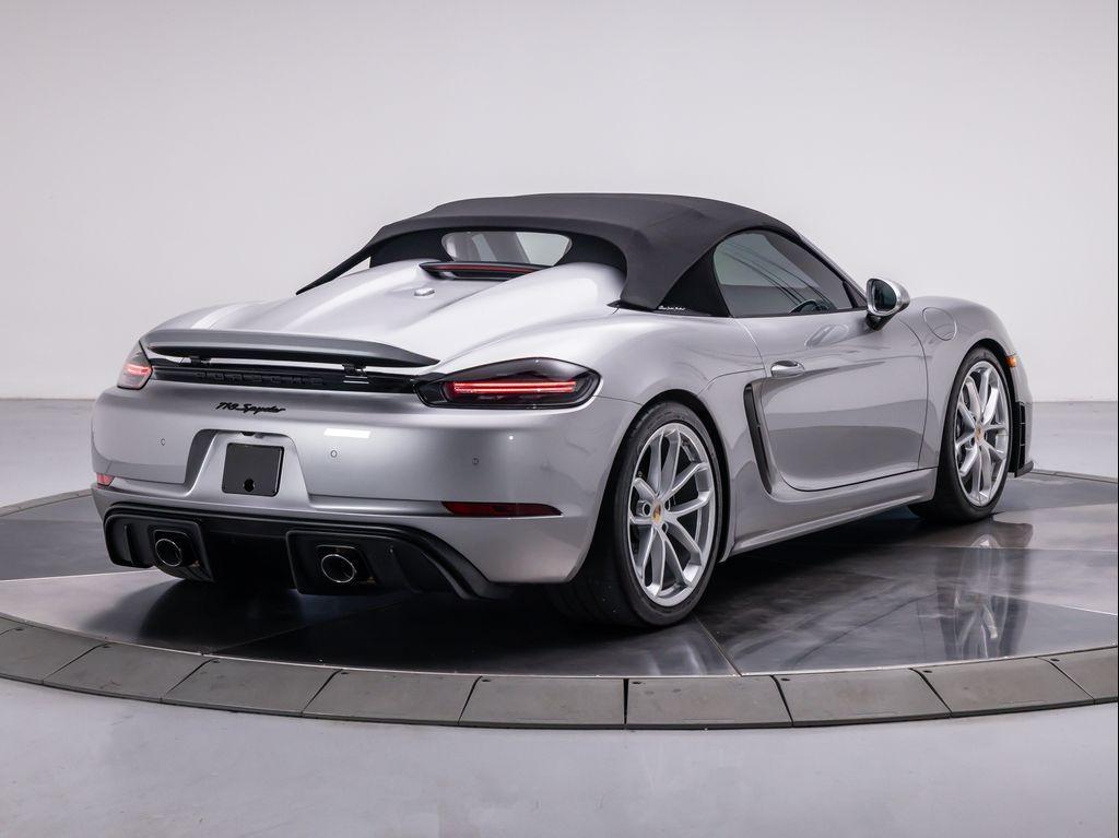 used 2020 Porsche 718 Spyder car, priced at $128,810