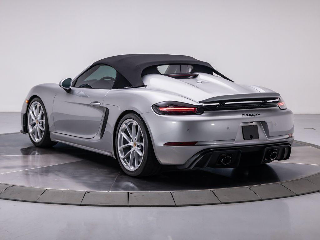 used 2020 Porsche 718 Spyder car, priced at $128,810