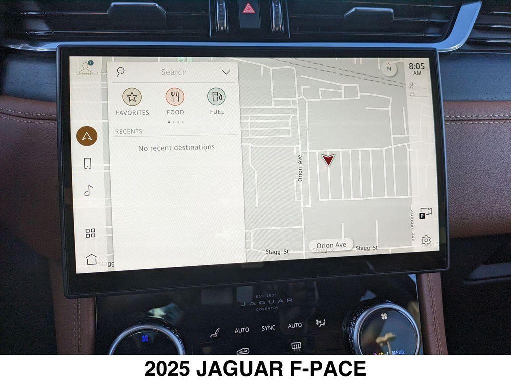 new 2025 Jaguar F-PACE car, priced at $78,458