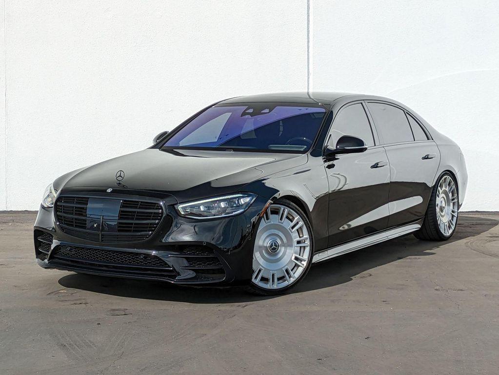 used 2022 Mercedes-Benz S-Class car, priced at $74,999