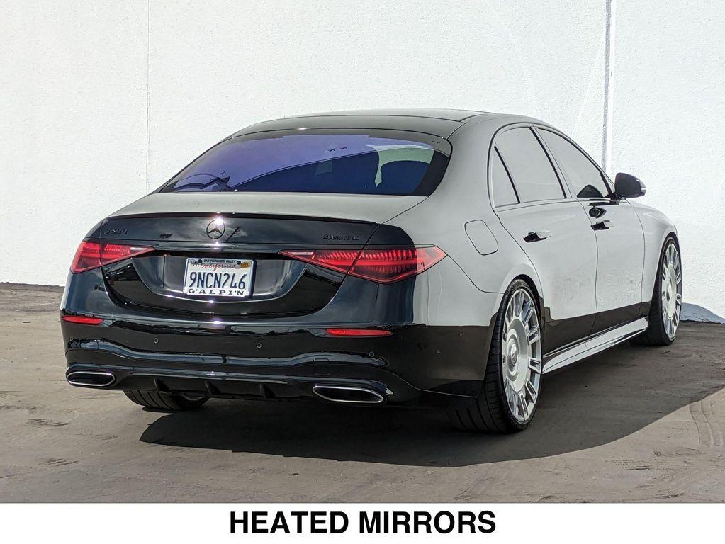 used 2022 Mercedes-Benz S-Class car, priced at $74,999