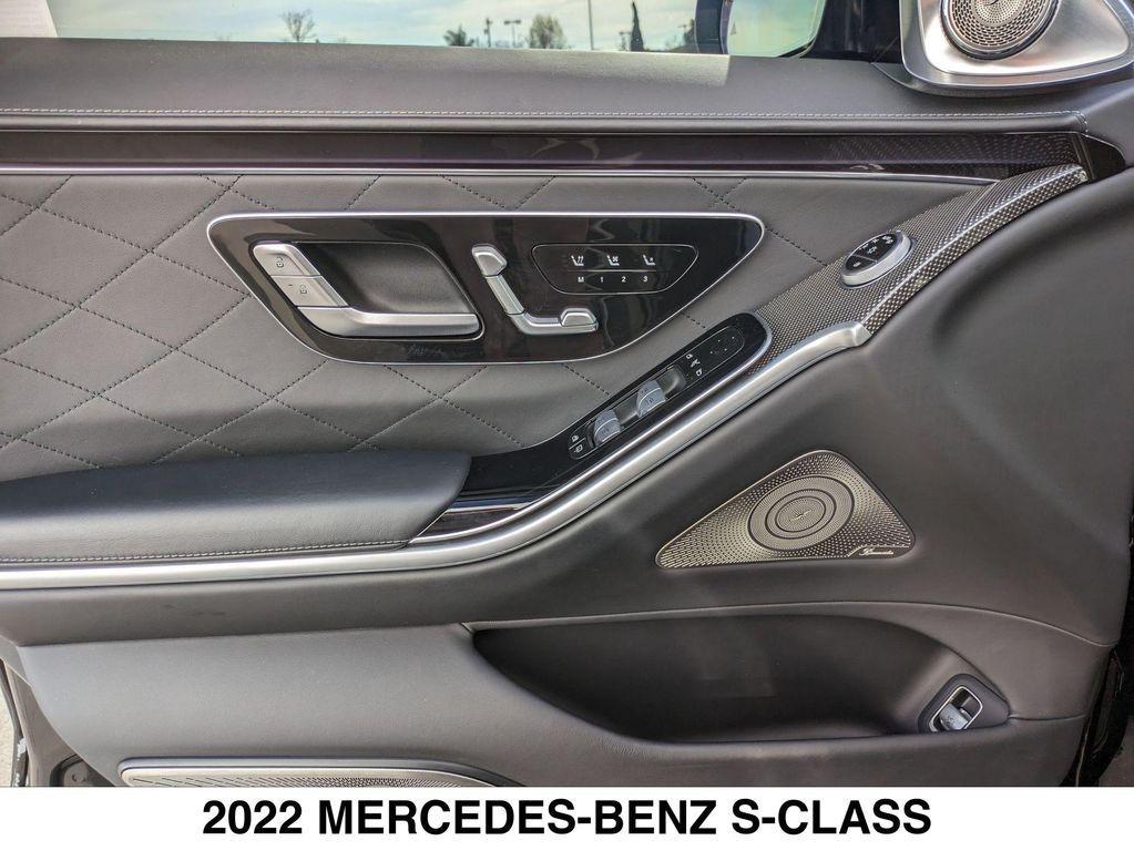 used 2022 Mercedes-Benz S-Class car, priced at $74,999