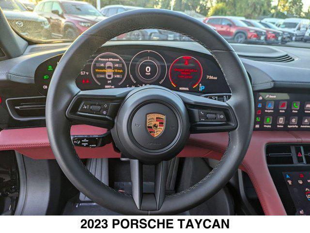 used 2023 Porsche Taycan car, priced at $74,092