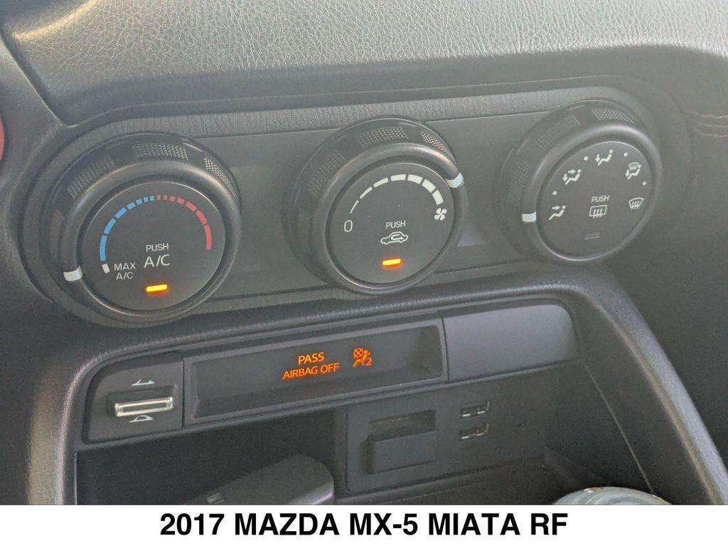 used 2017 Mazda MX-5 Miata RF car, priced at $21,950
