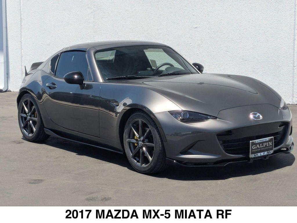used 2017 Mazda MX-5 Miata RF car, priced at $21,950