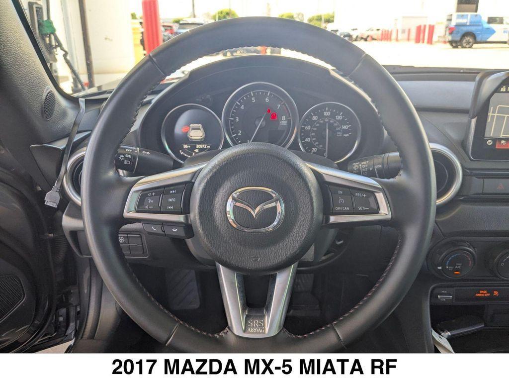 used 2017 Mazda MX-5 Miata RF car, priced at $21,950