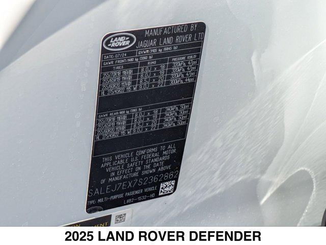 new 2025 Land Rover Defender car