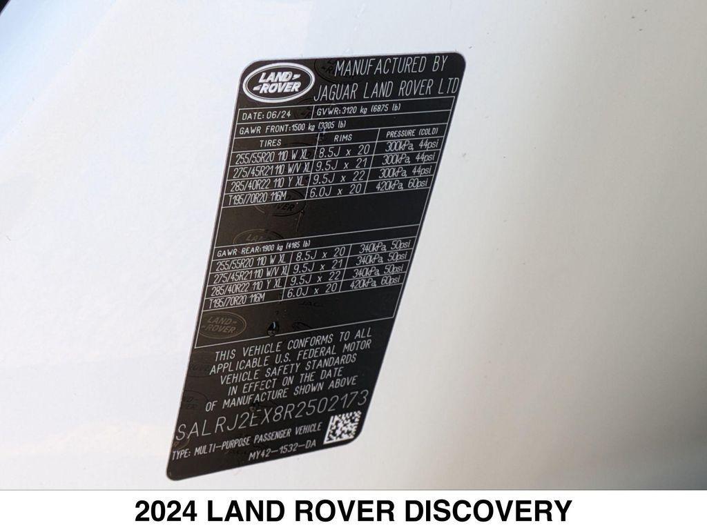 used 2024 Land Rover Discovery car, priced at $67,645