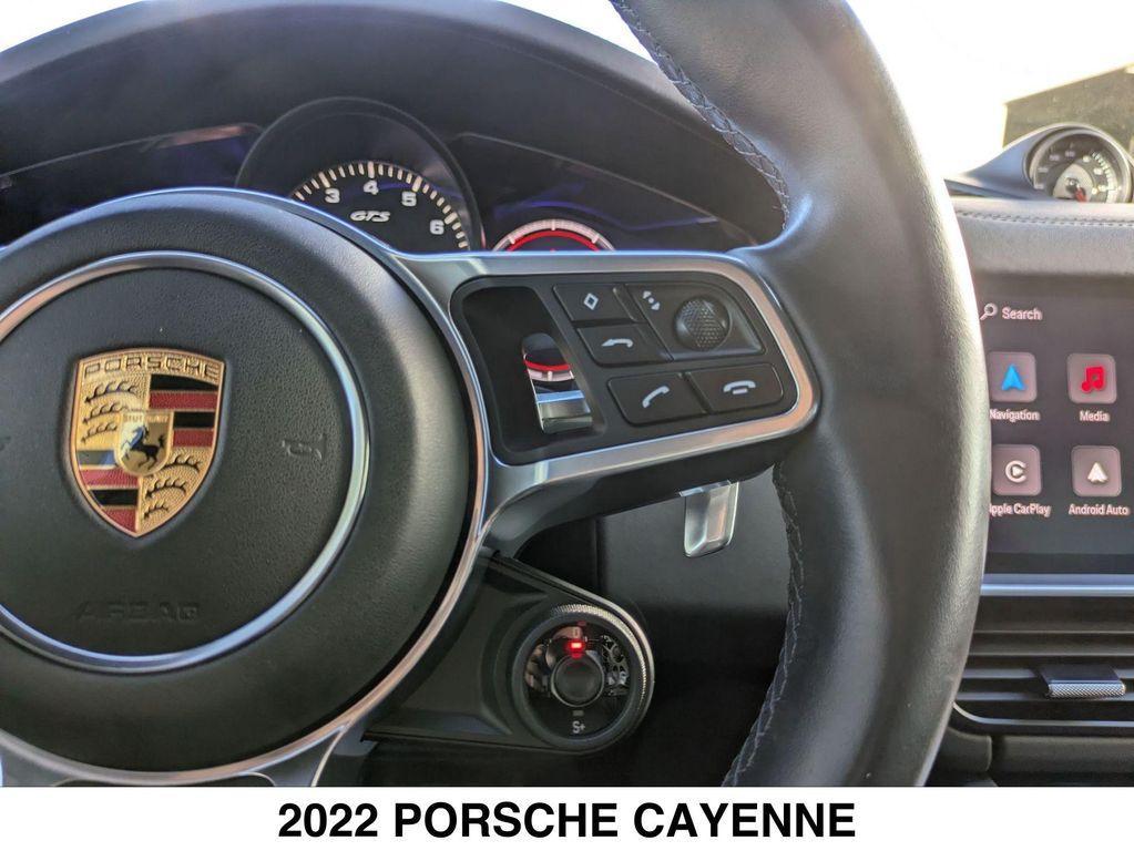 used 2022 Porsche Cayenne car, priced at $93,750