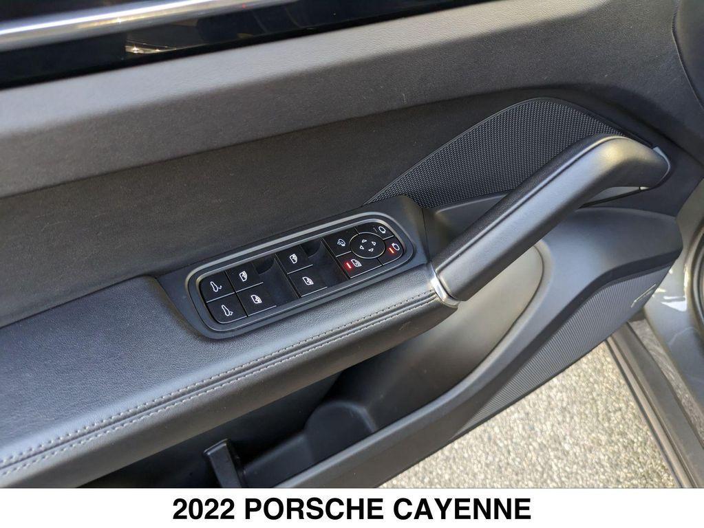 used 2022 Porsche Cayenne car, priced at $93,750