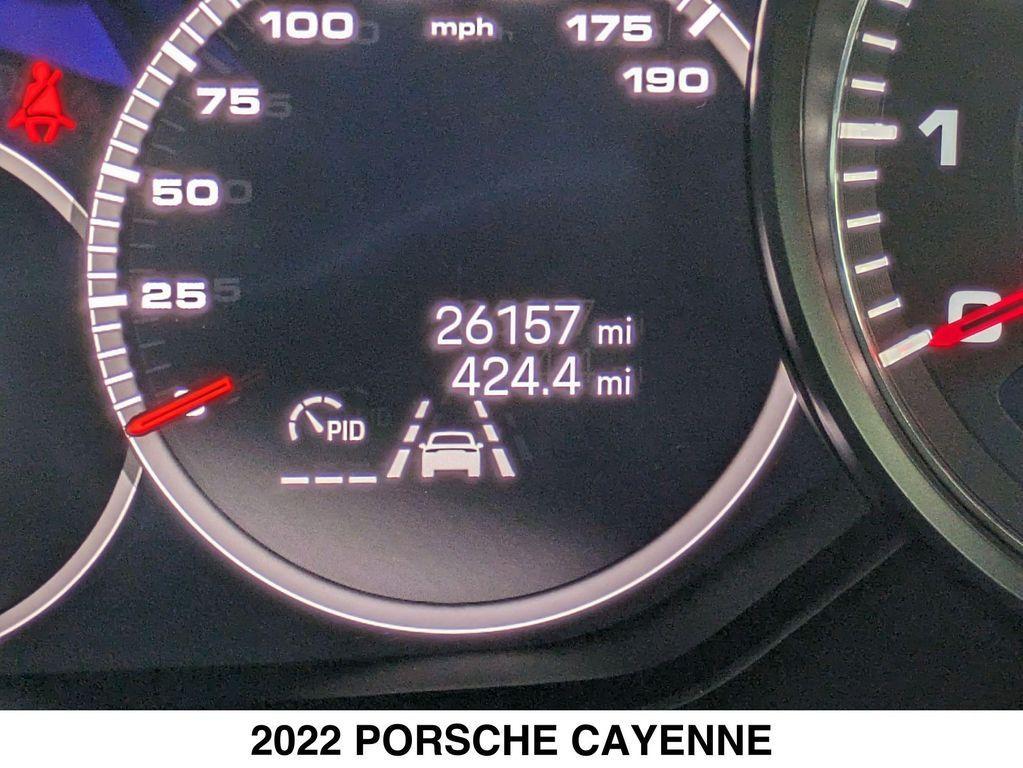 used 2022 Porsche Cayenne car, priced at $93,750