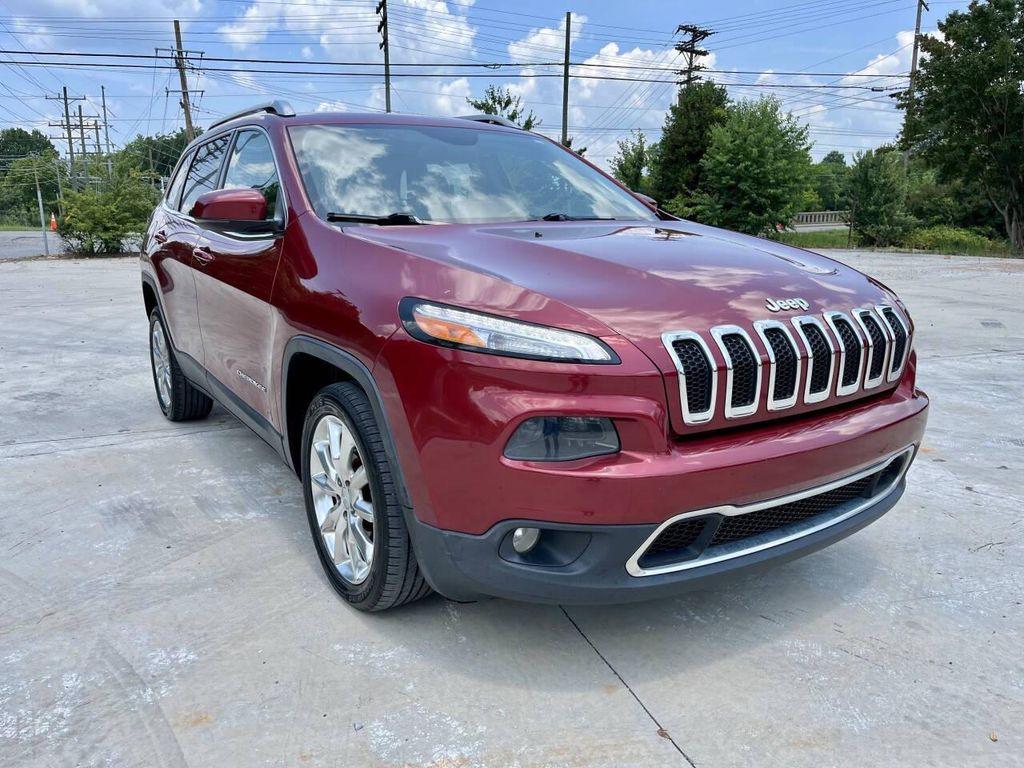 used 2015 Jeep Cherokee car, priced at $4,500