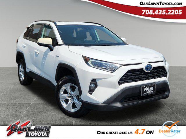 used 2021 Toyota RAV4 Hybrid car, priced at $31,695