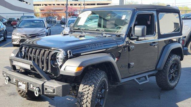 used 2021 Jeep Wrangler car, priced at $31,795