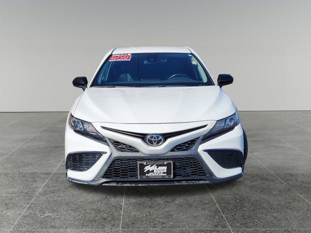 used 2021 Toyota Camry car, priced at $21,448