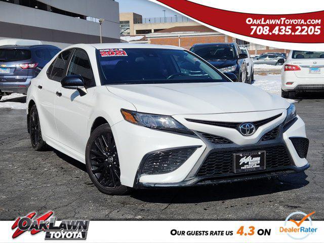 used 2021 Toyota Camry car, priced at $22,663