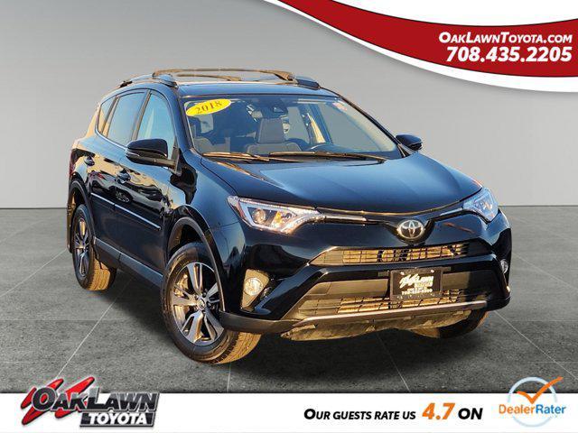 used 2018 Toyota RAV4 car, priced at $24,579