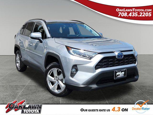 used 2021 Toyota RAV4 Hybrid car, priced at $35,293