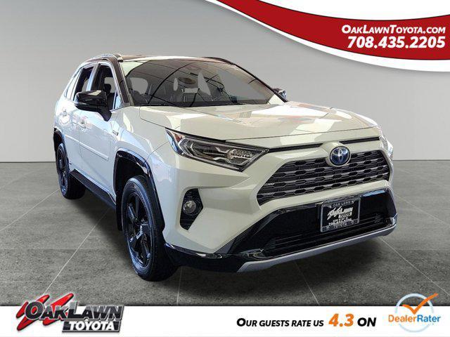 used 2021 Toyota RAV4 Hybrid car, priced at $37,273