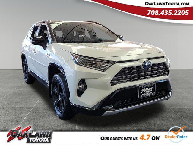 used 2021 Toyota RAV4 Hybrid car, priced at $38,325