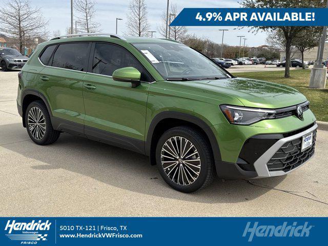 new 2025 Volkswagen Taos car, priced at $28,296
