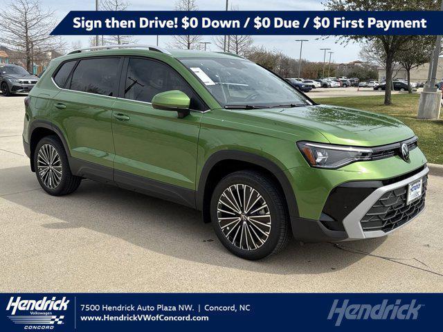 new 2025 Volkswagen Taos car, priced at $28,796