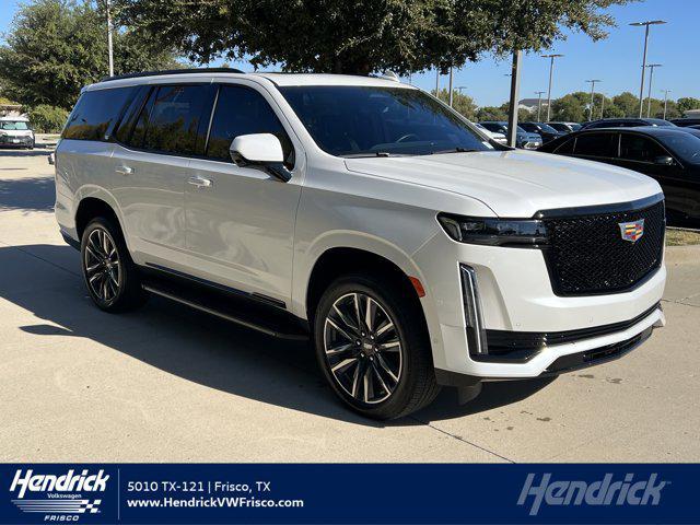 used 2024 Cadillac Escalade car, priced at $81,421