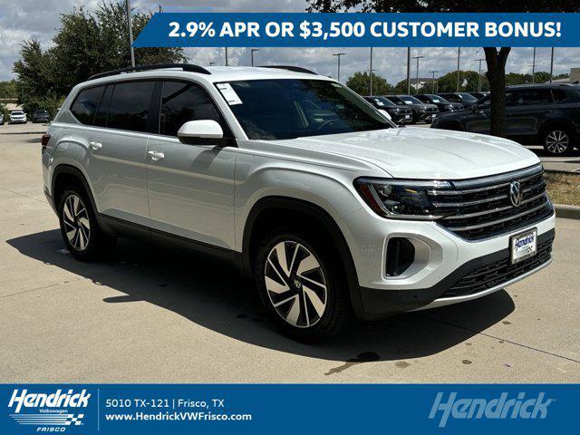 new 2025 Volkswagen Atlas car, priced at $40,902