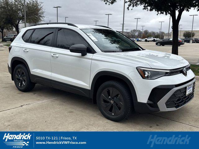 new 2025 Volkswagen Taos car, priced at $27,011