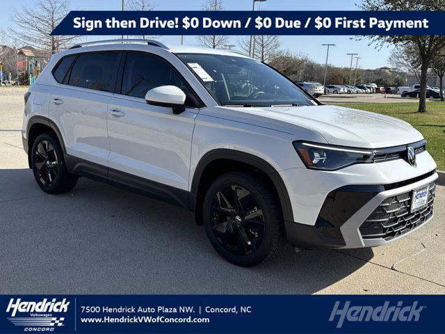 new 2025 Volkswagen Taos car, priced at $29,217