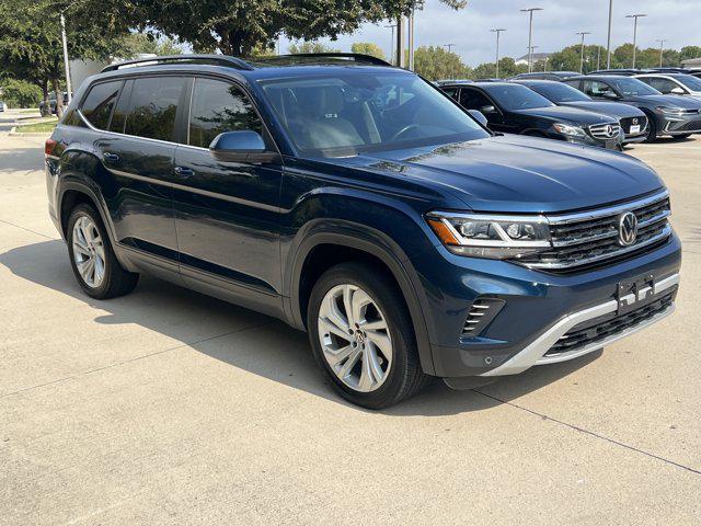 used 2021 Volkswagen Atlas car, priced at $20,771