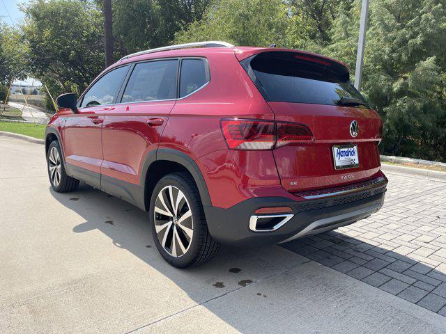 new 2024 Volkswagen Taos car, priced at $25,997