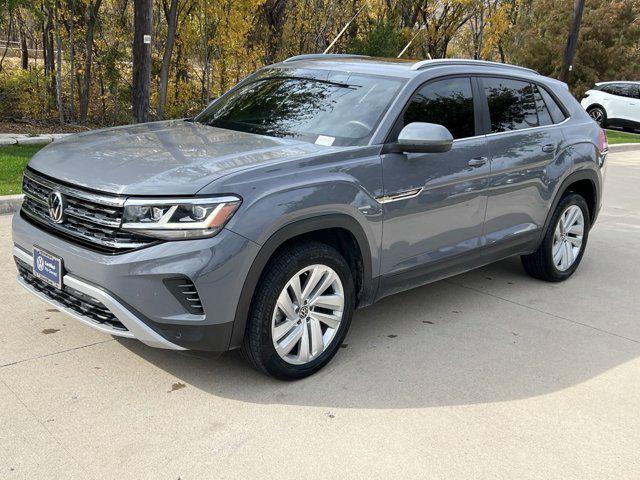 used 2021 Volkswagen Atlas Cross Sport car, priced at $27,991