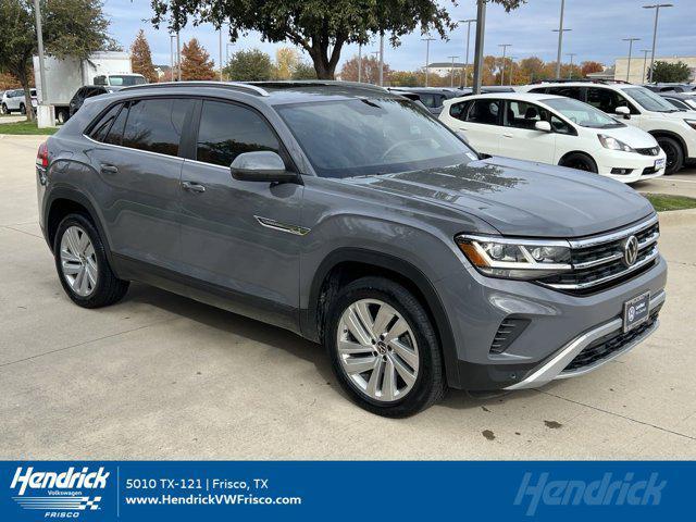 used 2021 Volkswagen Atlas Cross Sport car, priced at $27,991