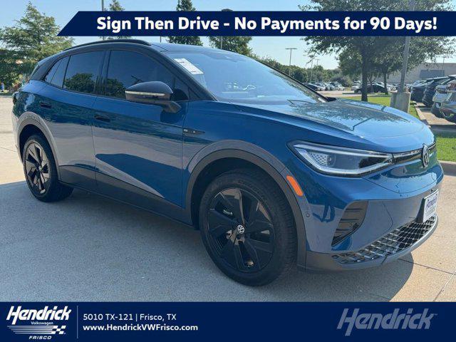 new 2025 Volkswagen ID.4 car, priced at $56,747