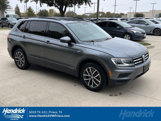 used 2021 Volkswagen Tiguan car, priced at $19,721