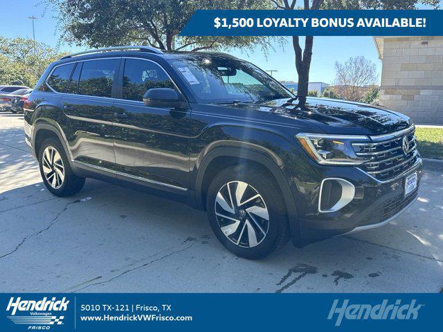 new 2025 Volkswagen Atlas car, priced at $48,072