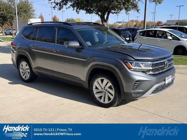 used 2021 Volkswagen Atlas car, priced at $28,451