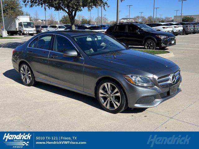 used 2017 Mercedes-Benz C-Class car, priced at $19,997