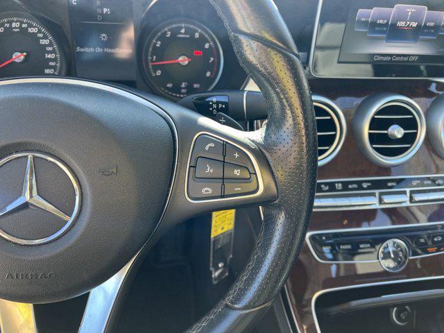 used 2017 Mercedes-Benz C-Class car, priced at $19,997