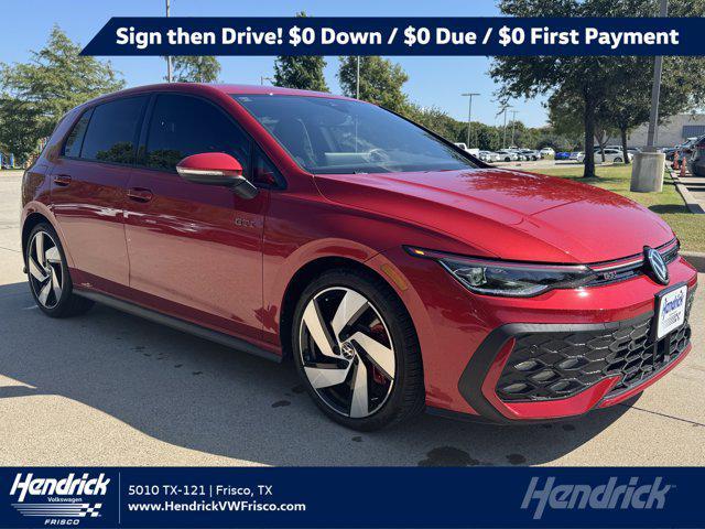 new 2025 Volkswagen Golf GTI car, priced at $34,480