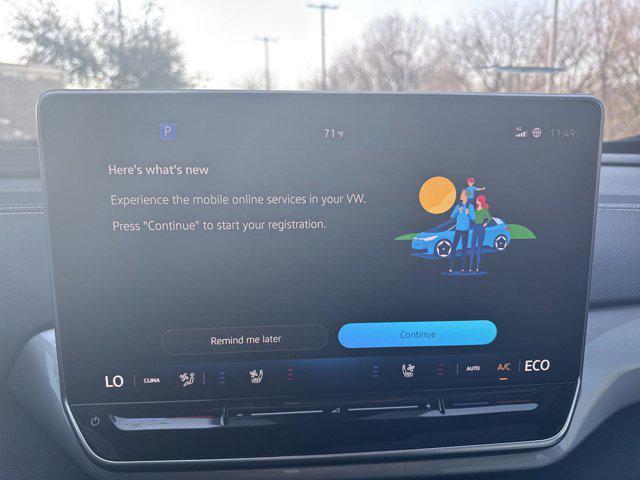 new 2025 Volkswagen ID.4 car, priced at $45,598