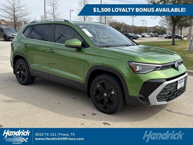 new 2025 Volkswagen Taos car, priced at $28,659