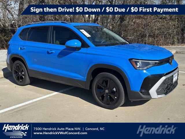 new 2025 Volkswagen Taos car, priced at $28,104