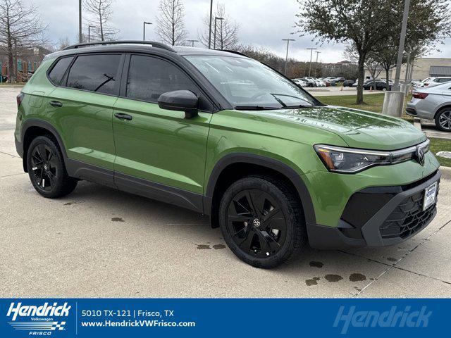 new 2025 Volkswagen Taos car, priced at $33,067