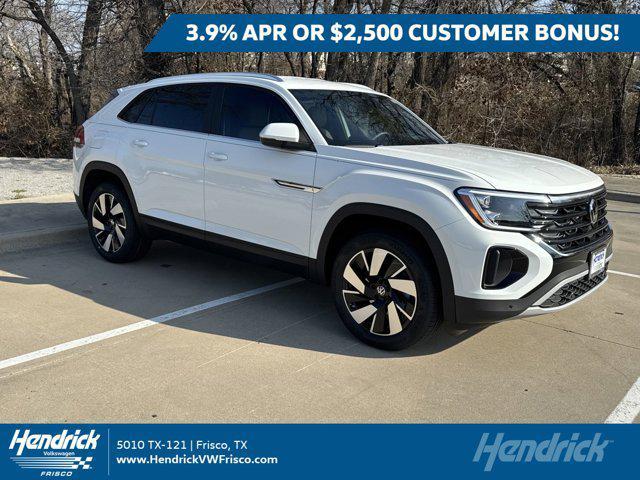 new 2025 Volkswagen Atlas Cross Sport car, priced at $38,220