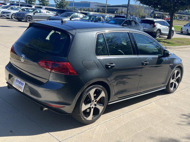 used 2017 Volkswagen Golf GTI car, priced at $13,421