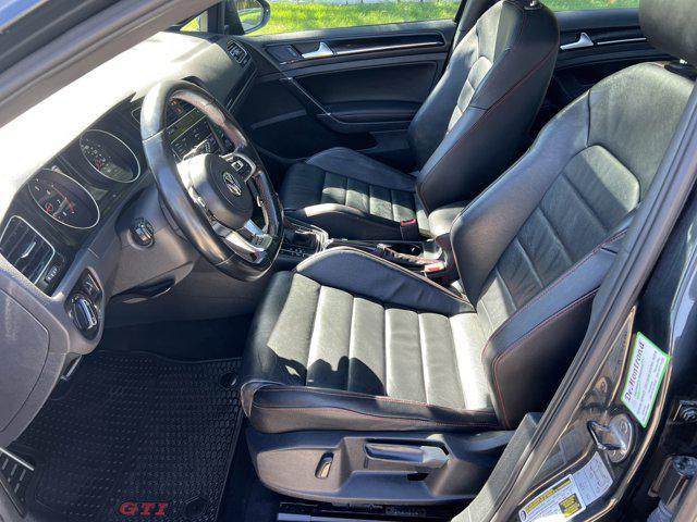 used 2017 Volkswagen Golf GTI car, priced at $13,421